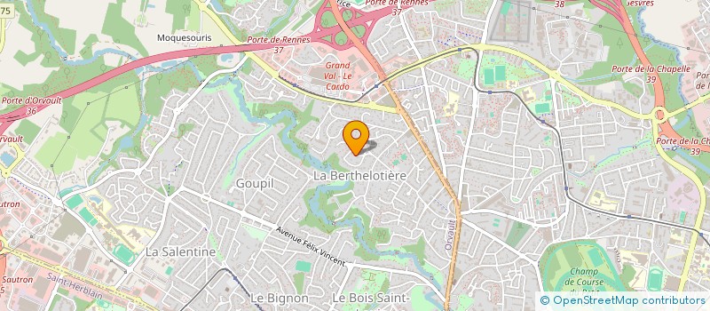 localisation de l'entreprise GRHYB  MAUVES-SUR-LOIRE