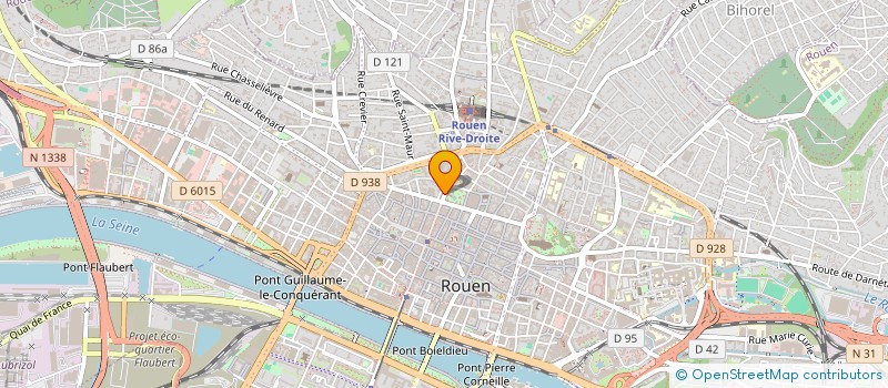 localisation de l'entreprise GRI  ROUEN