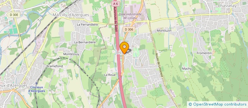 localisation de l'entreprise GRI  LISSIEU