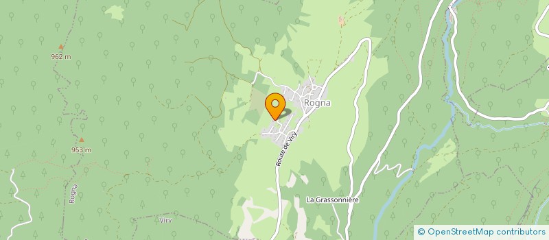localisation de l'entreprise GRI  ROGNA