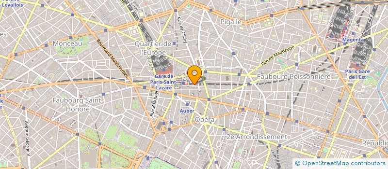 localisation de l'entreprise GRI GESTION ET REALISATIONS IMMOBILIERES à PARIS