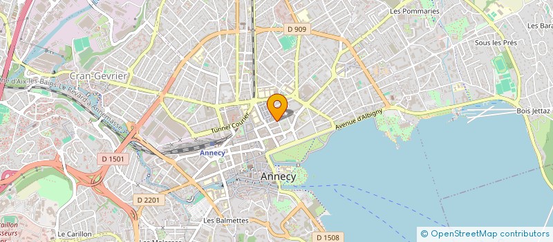 localisation de l'entreprise GRI GRI à ANNECY