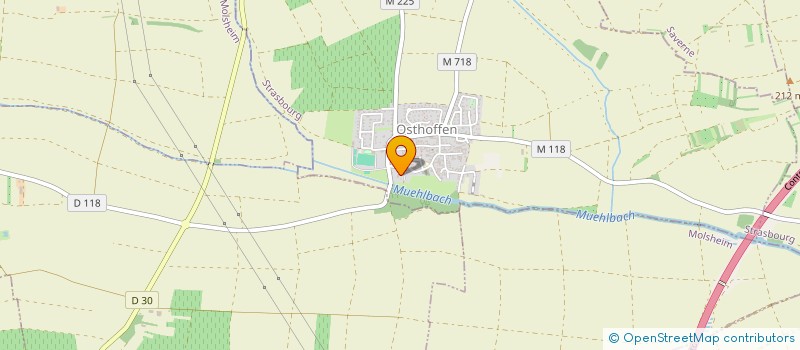 localisation de l'entreprise GRIBANESMOKI  OSTHOFFEN