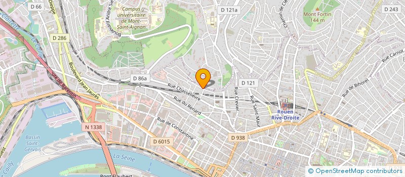 localisation de l'entreprise GRIBOUILLE à ROUEN