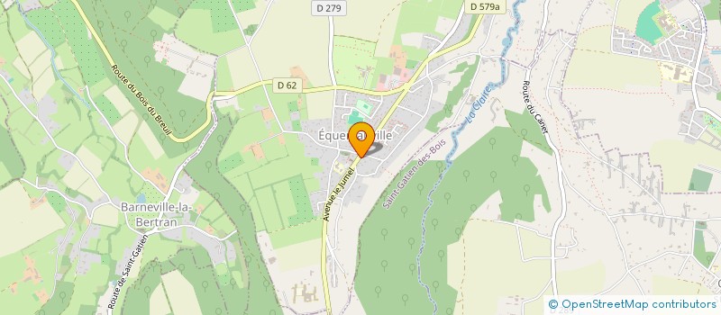 localisation de l'entreprise GRIBOUILLE à EQUEMAUVILLE