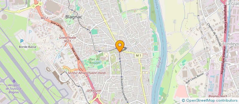 localisation de l'entreprise GRIBOUILLE DE VENDEE  CUGNAUX