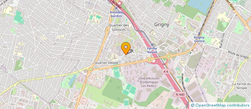 localisation de l'entreprise GRICE TV à GRIGNY