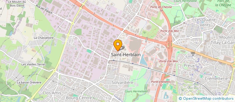 localisation de l'entreprise GRID à SAINT-HERBLAIN