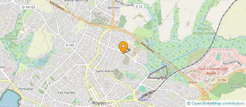 localisation de l'entreprise GRID  ROYAN