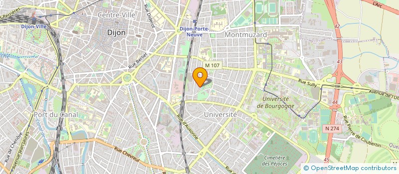 localisation de l'entreprise GRIDBEAR à DIJON