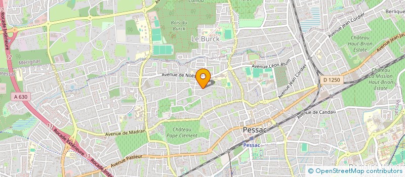 localisation de l'entreprise GRIDL  PESSAC