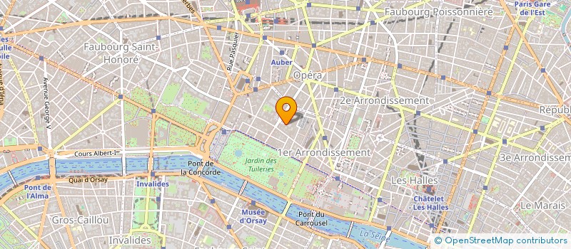 localisation de l'entreprise GRIDOO CAPITAL à PARIS