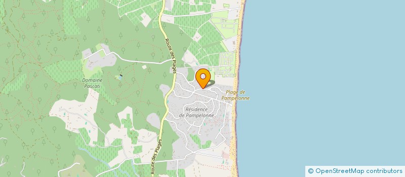 localisation de l'entreprise GRIES à RAMATUELLE