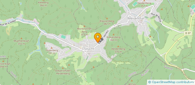 localisation de l'entreprise GRIES FERMETURES INDUSTRIELLES FRANCE  SOUCHT