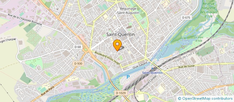 localisation de l'entreprise GRIESSMAYER-DUMAS à SAINT-QUENTIN