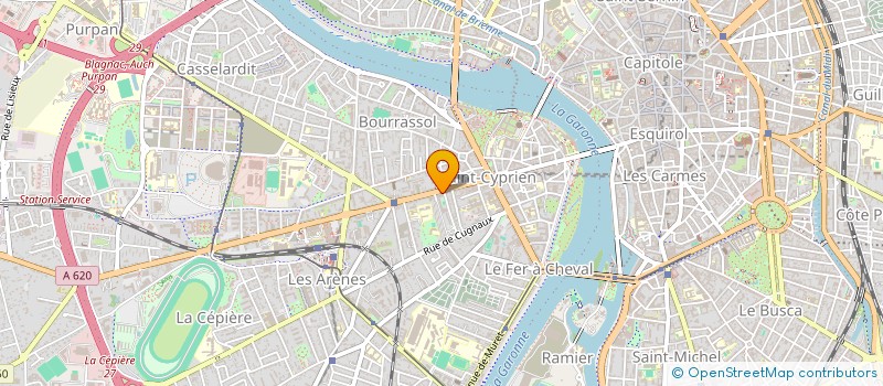 localisation de l'entreprise GRIEU à TOULOUSE