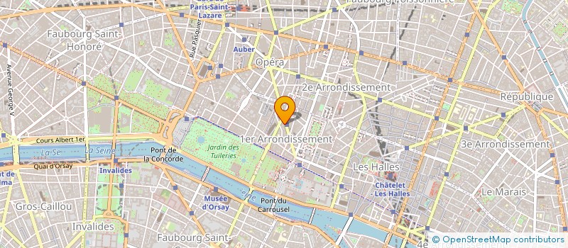 localisation de l'entreprise GRIEUX PELTIER  PARIS