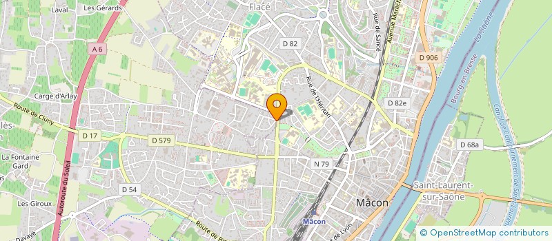 localisation de l'entreprise GRIEZMANN & CO à CHARNAY-LES-MACON
