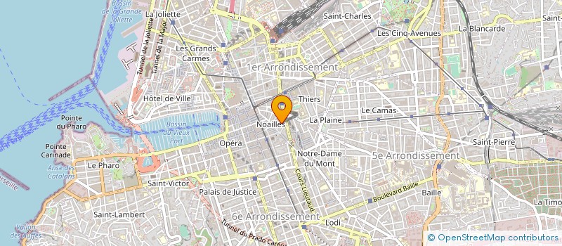 localisation de l'entreprise GRIF TANNOURI à MARSEILLE