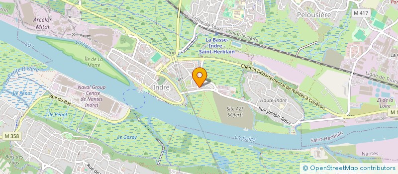 localisation de l'entreprise GRIFCO  INDRE