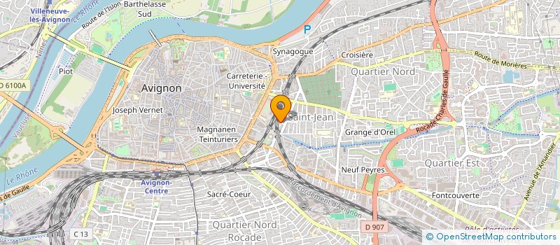 localisation de l'entreprise GRIFF  AVIGNON