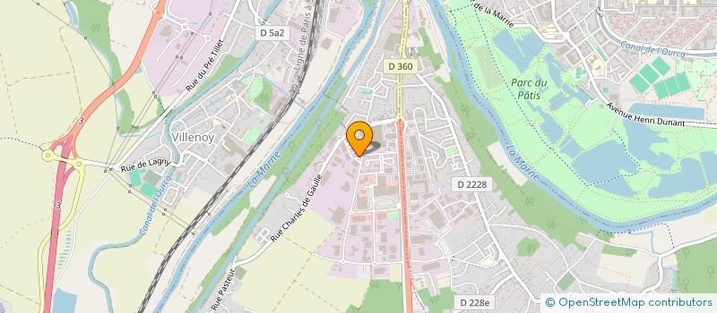 localisation de l'entreprise GRIFF D'GRIFF à MAREUIL-LES-MEAUX
