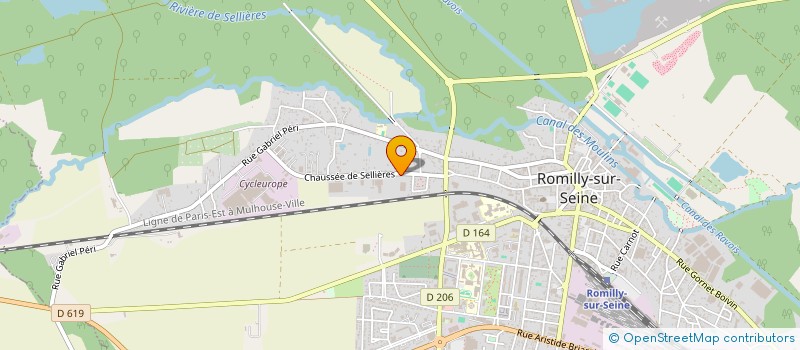 localisation de l'entreprise GRIFFANDY XXEME  PARIS