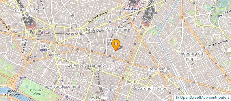 localisation de l'entreprise GRIFFE DE PARIS  PARIS