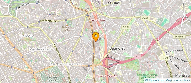 localisation de l'entreprise GRIFFE DE PARIS  PARIS