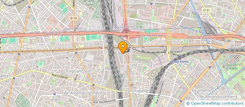 localisation de l'entreprise GRIFFE DE PARIS  PARIS