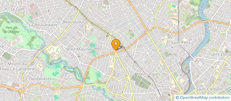 localisation de l'entreprise GRIFFES DE LUXE à NANTES