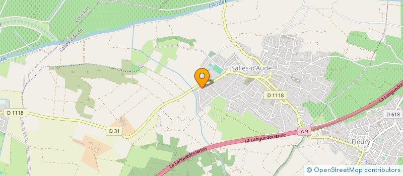 localisation de l'entreprise GRIFFIN  SALLES-D'AUDE