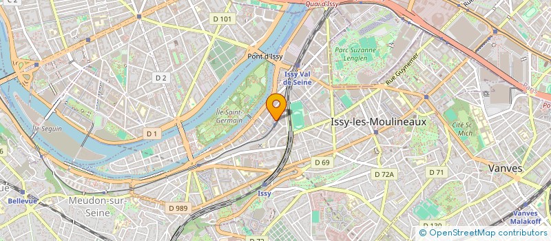 localisation de l'entreprise GRIFFITHS CONSULTING à ISSY-LES-MOULINEAUX
