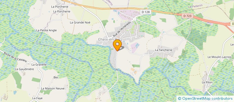 localisation de l'entreprise GRIFFON  CHEIX-EN-RETZ