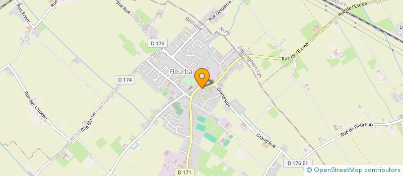 localisation de l'entreprise GRIFFON INVESTISSEMENT  FLEURBAIX