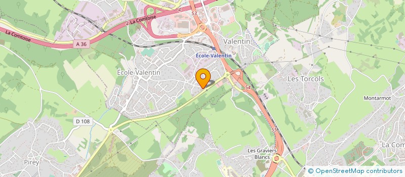localisation de l'entreprise GRIFFON MOTOCULTURE à ECOLE-VALENTIN