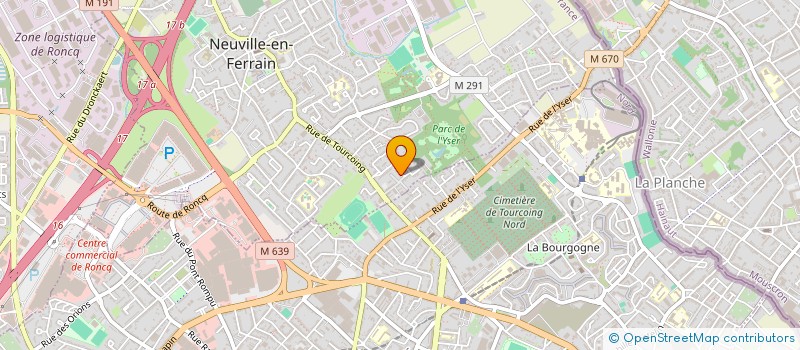 localisation de l'entreprise GRIFFONT  NEUVILLE-EN-FERRAIN