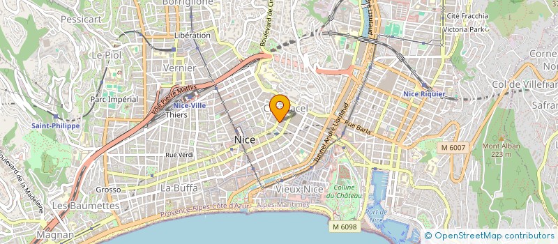 localisation de l'entreprise GRIFFOUL DELEPIERRE à NICE