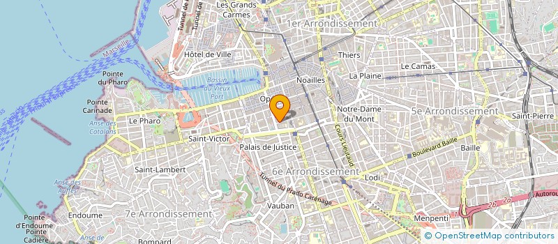 localisation de l'entreprise GRIGNAN MARINE INVESTISSEMENTS  MARSEILLE