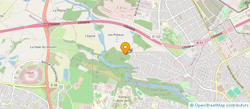localisation de l'entreprise GRIGNARD SERVICES à AVRILLE