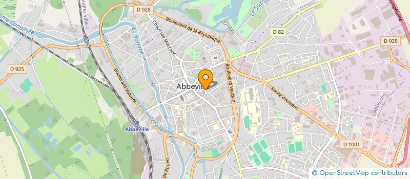 localisation de l'entreprise GRIGNOTE LA NIGHT à ABBEVILLE