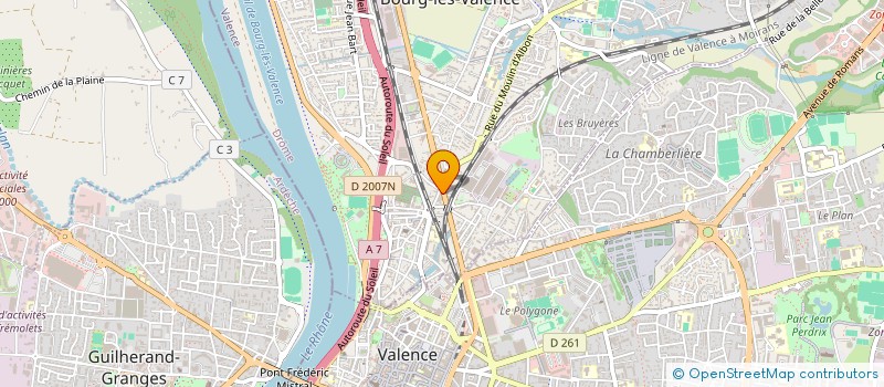 localisation de l'entreprise GRIGORYAN  BOURG-LES-VALENCE