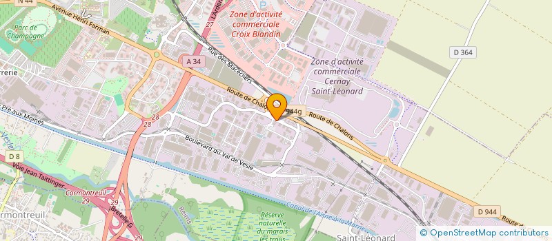 localisation de l'entreprise GRIGORYAN  REIMS