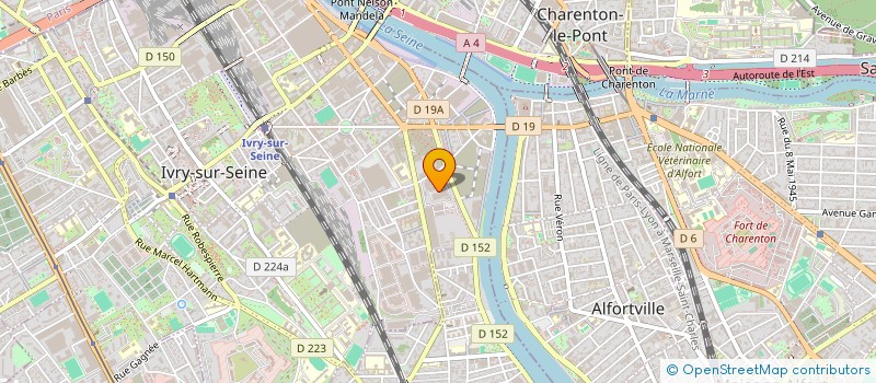 localisation de l'entreprise GRIGOU HOLDING  IVRY-SUR-SEINE