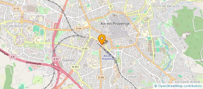 localisation de l'entreprise GRIIN GESTION  AUBAGNE