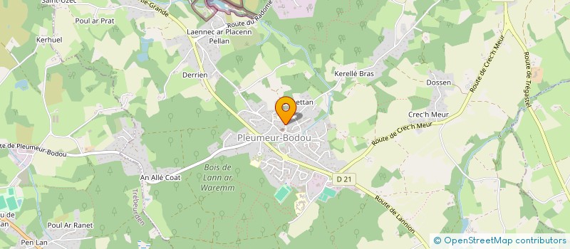 localisation de l'entreprise GRIJOL MENUISERIE  PLEUMEUR-BODOU