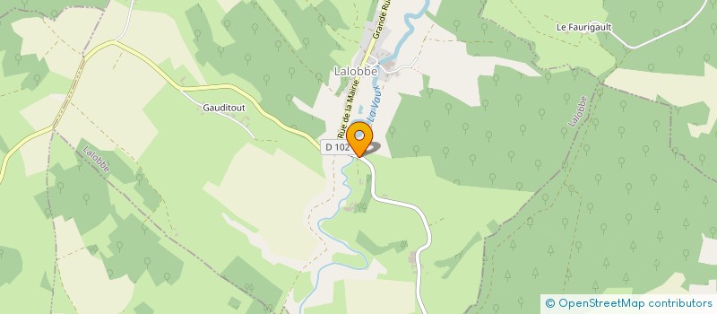 localisation de l'entreprise GRIJSLAND  LALOBBE