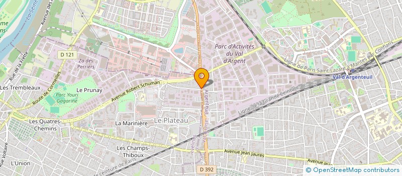 localisation de l'entreprise GRILL 95  SARTROUVILLE