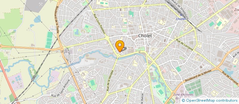 localisation de l'entreprise GRILL ANATOLIE à CHOLET