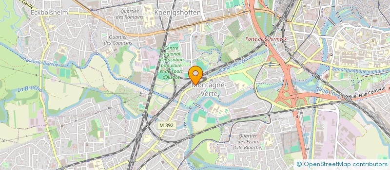 localisation de l'entreprise GRILL DE NUIT  STRASBOURG